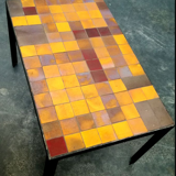 Table basse en céramique 1950s