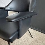 Black armchair from the 1950s
