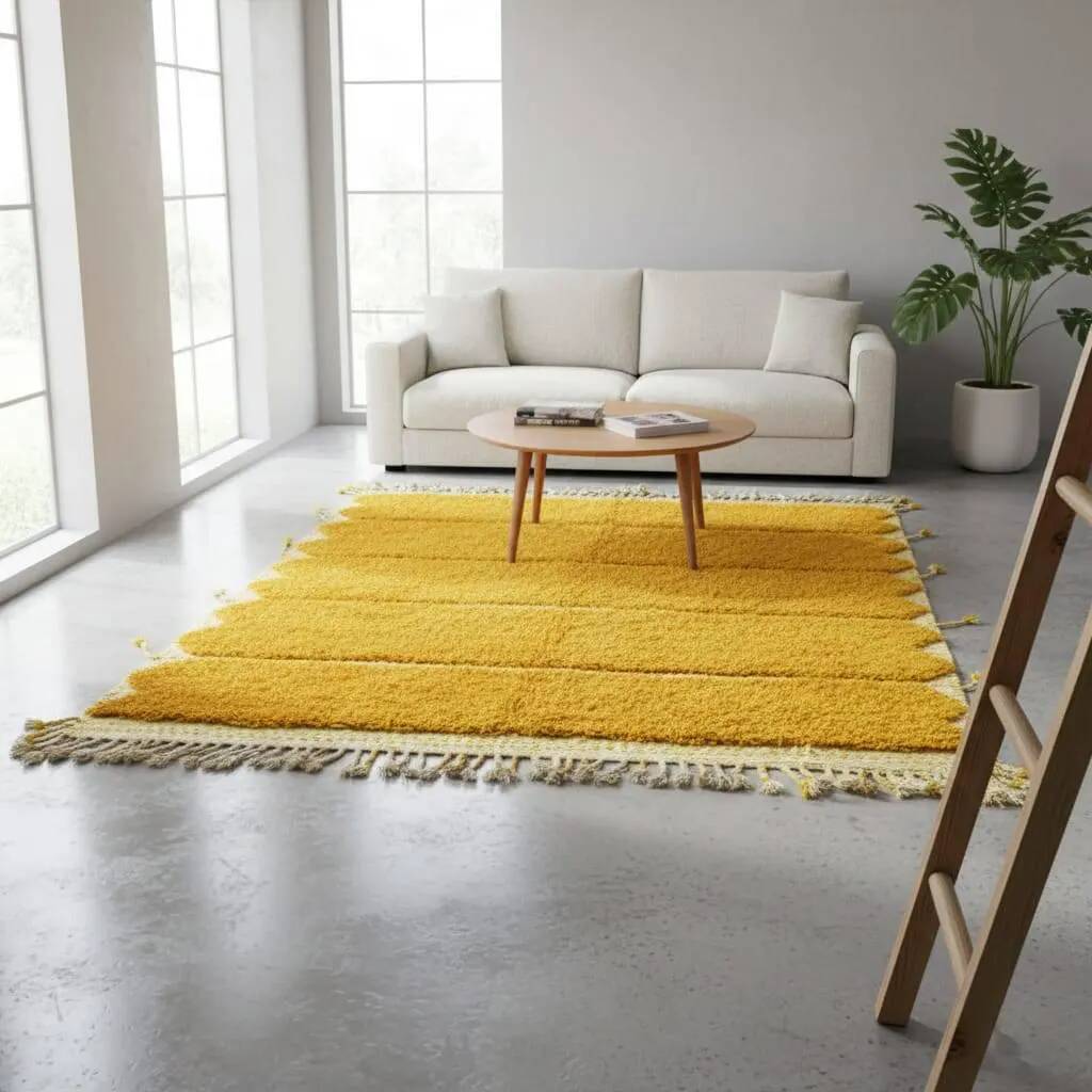 Unique handmade Berber rug 2.5x1.5 m