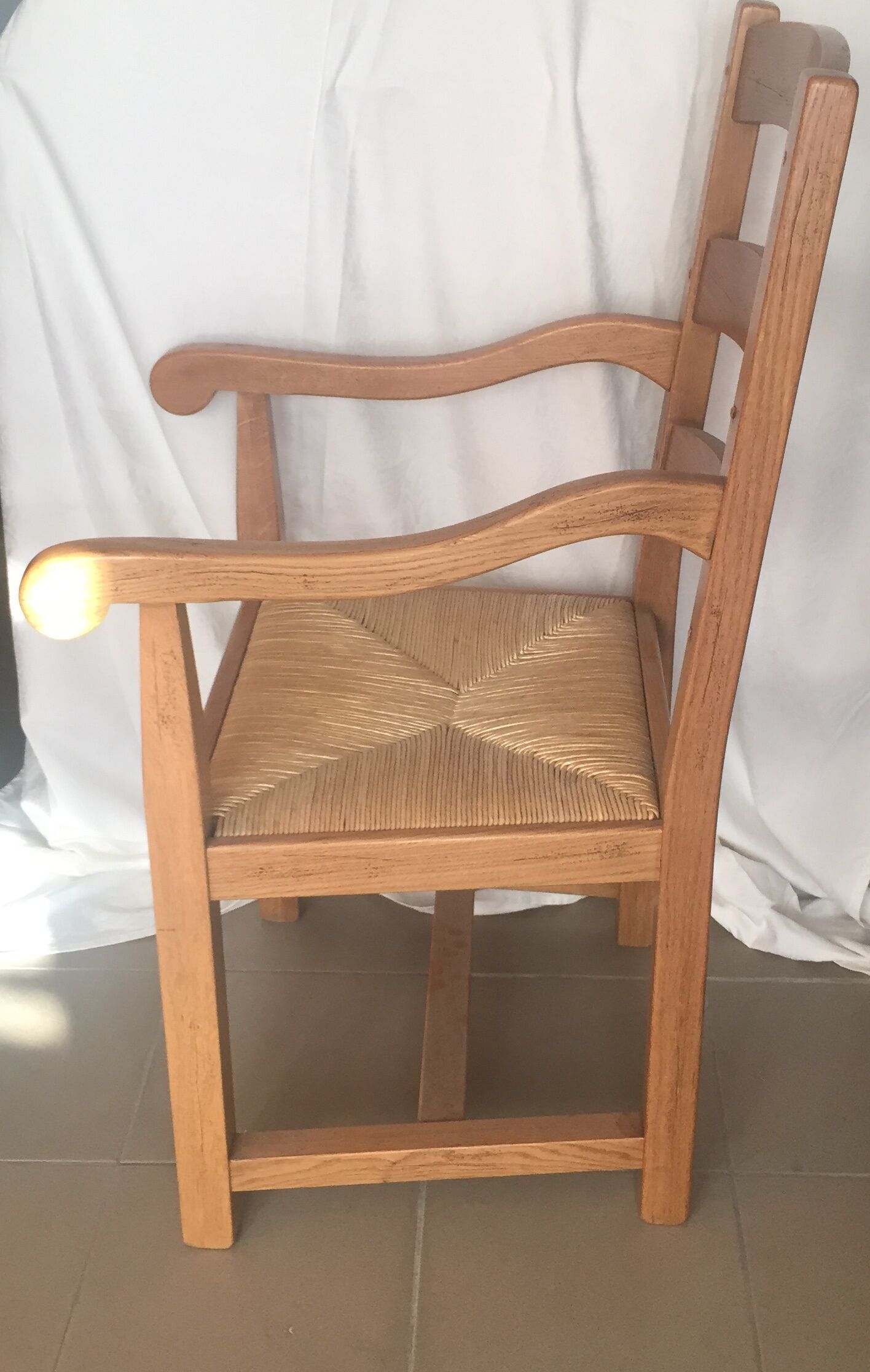 Oak armchair