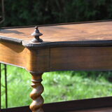 Mahogany console