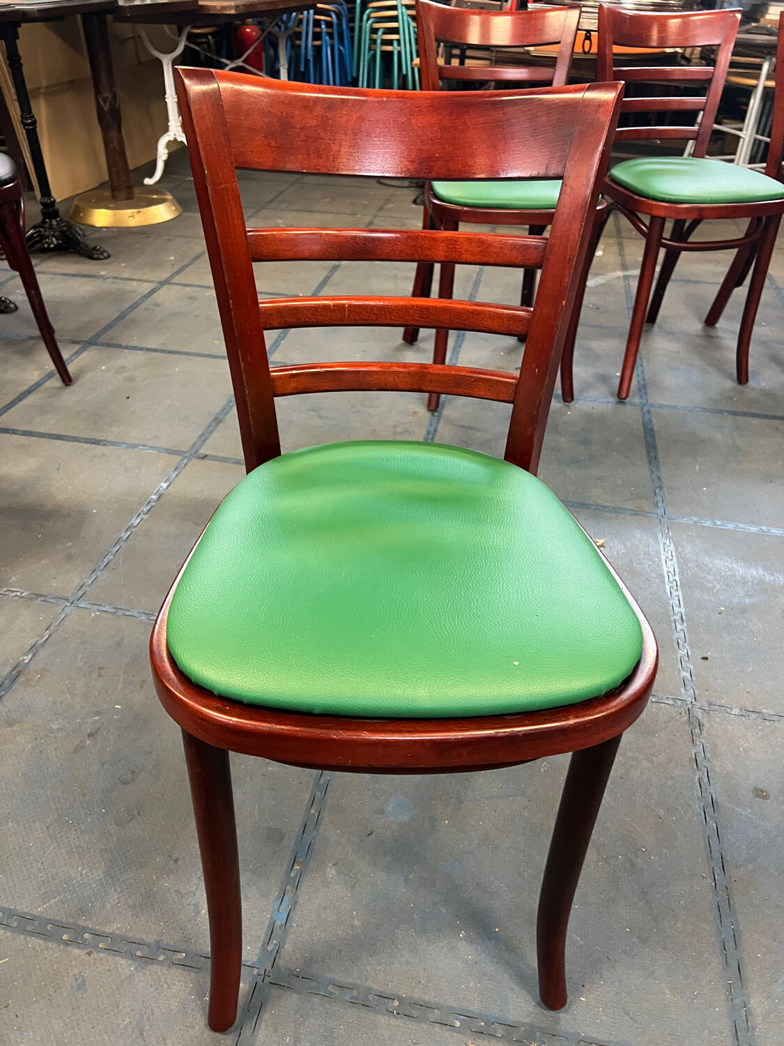 Suite of 4 bistro chairs