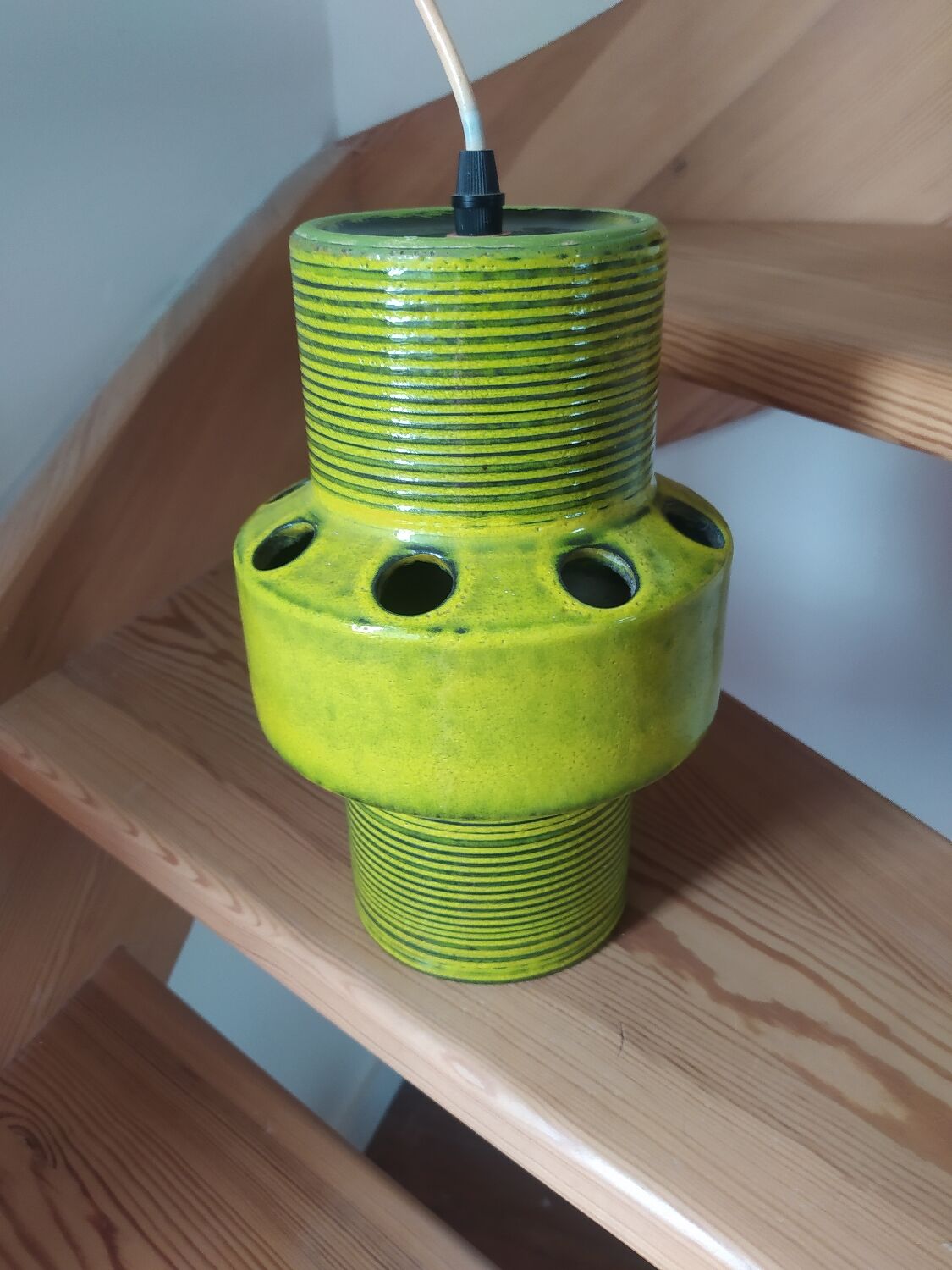 Danish ceramic pendant lamp