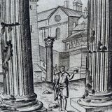 Antoine Lafrery, "Speculun Romanae Magnificen", set of 6 engravings, XVIth
