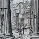 Antoine Lafrery, "Speculun Romanae Magnificen", set of 6 engravings, XVIth