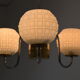Mid-century Chandelier/Lidokov,1960's.