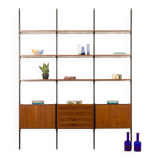 Italian mid century  floor to celling room divider or a bookcase.