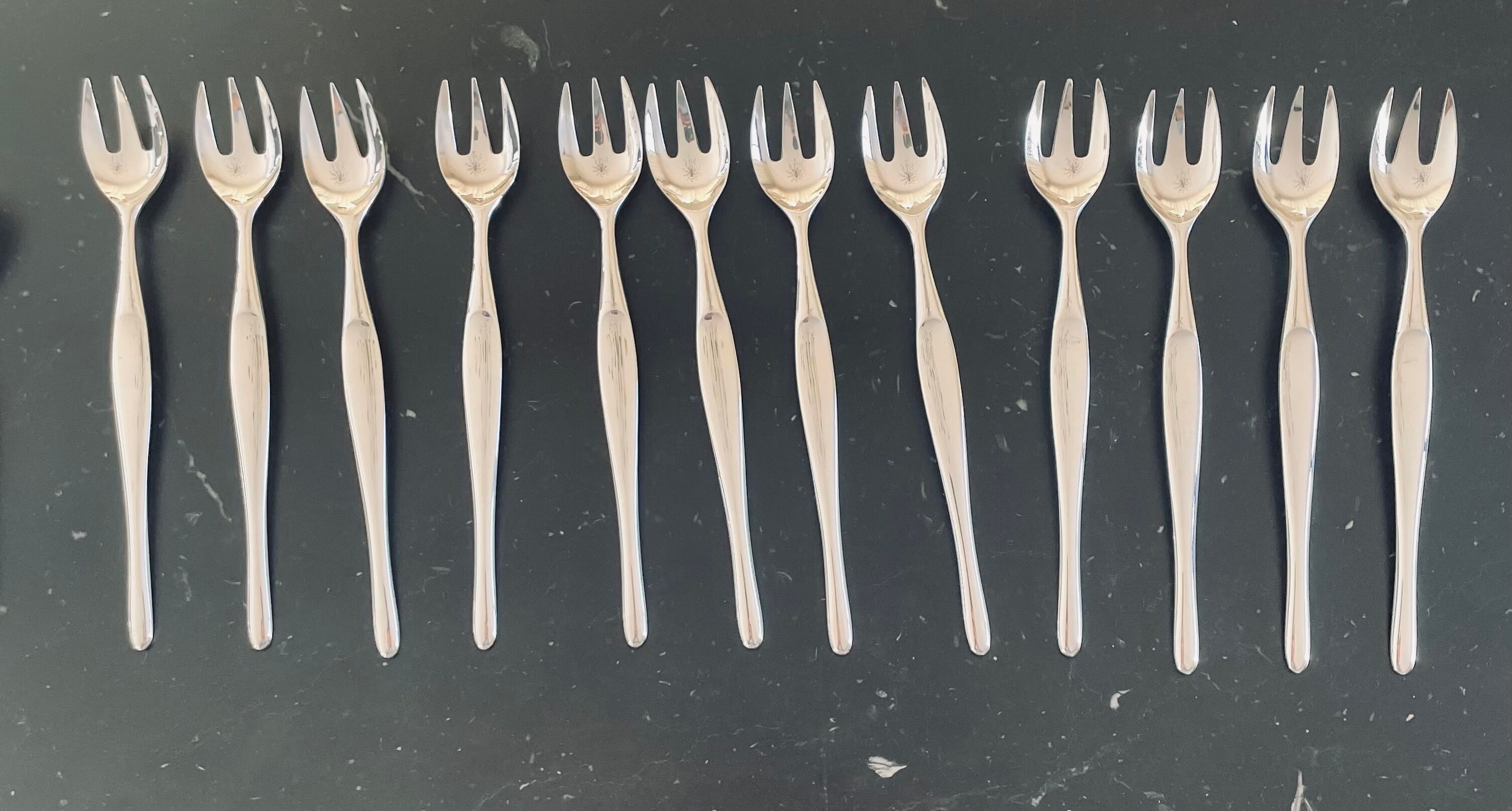 Complete housewife "Duo" designed by Tapio Wirkkala for Christofle