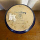 Pair of emile henry blue ceramic coolers vintage tableware