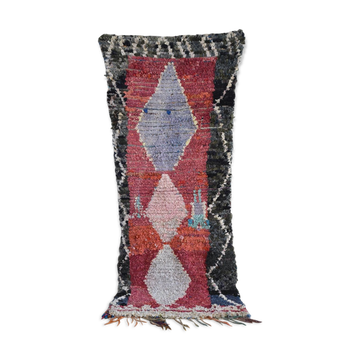 Carpet Moroccan vintage Boucherouite