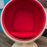 Pair of vintage space age ball chairs