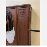 Antique - wardrobe, linen cupboard - Art Deco