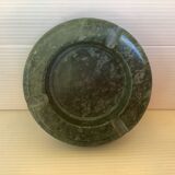 Empty pocket ashtray green marble