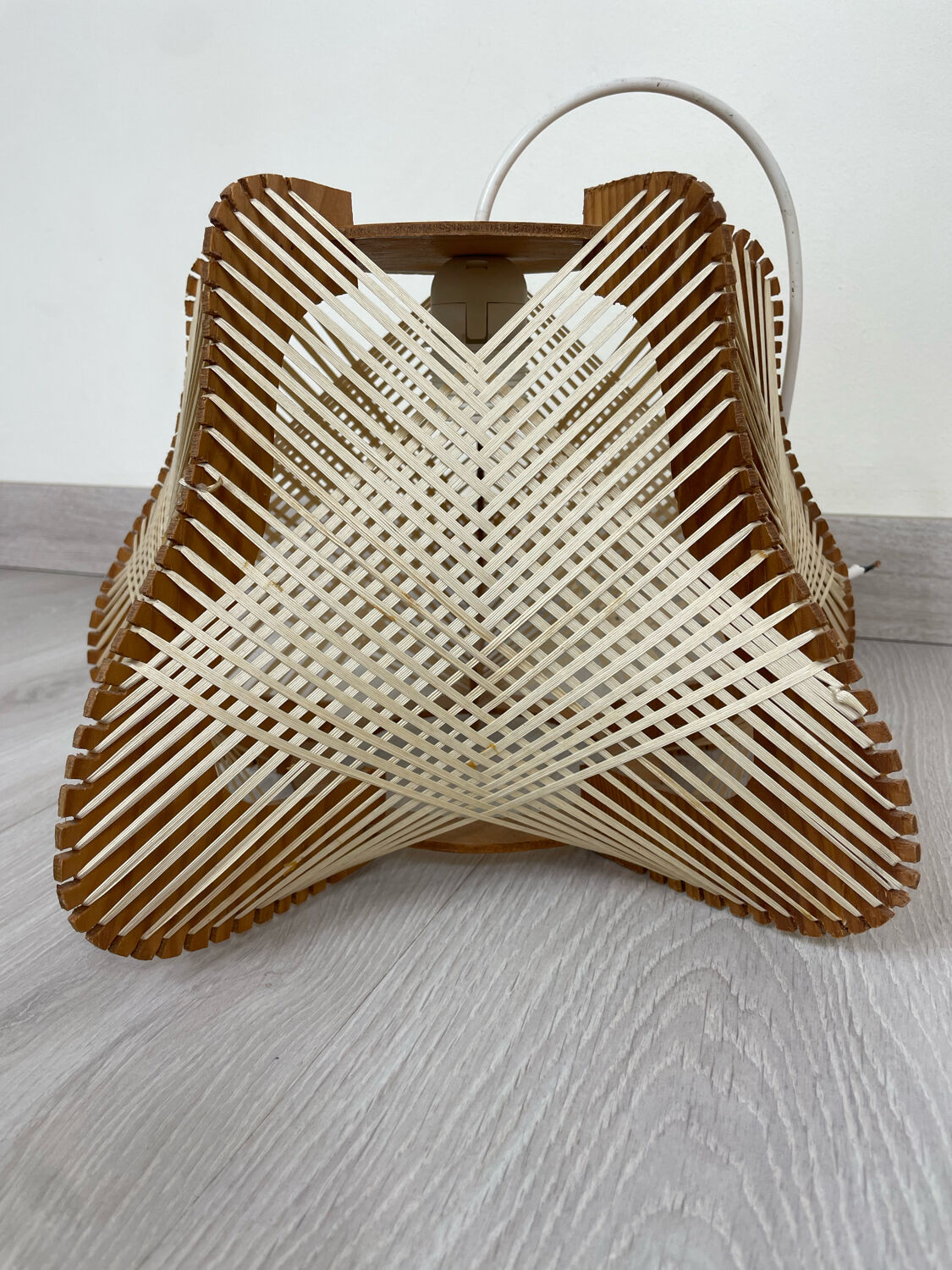 Pair of Scandinavian pendant lamps
