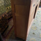 Solid teak row