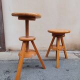Pair of workshop stools