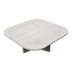 Table basse en travertin, années 1970