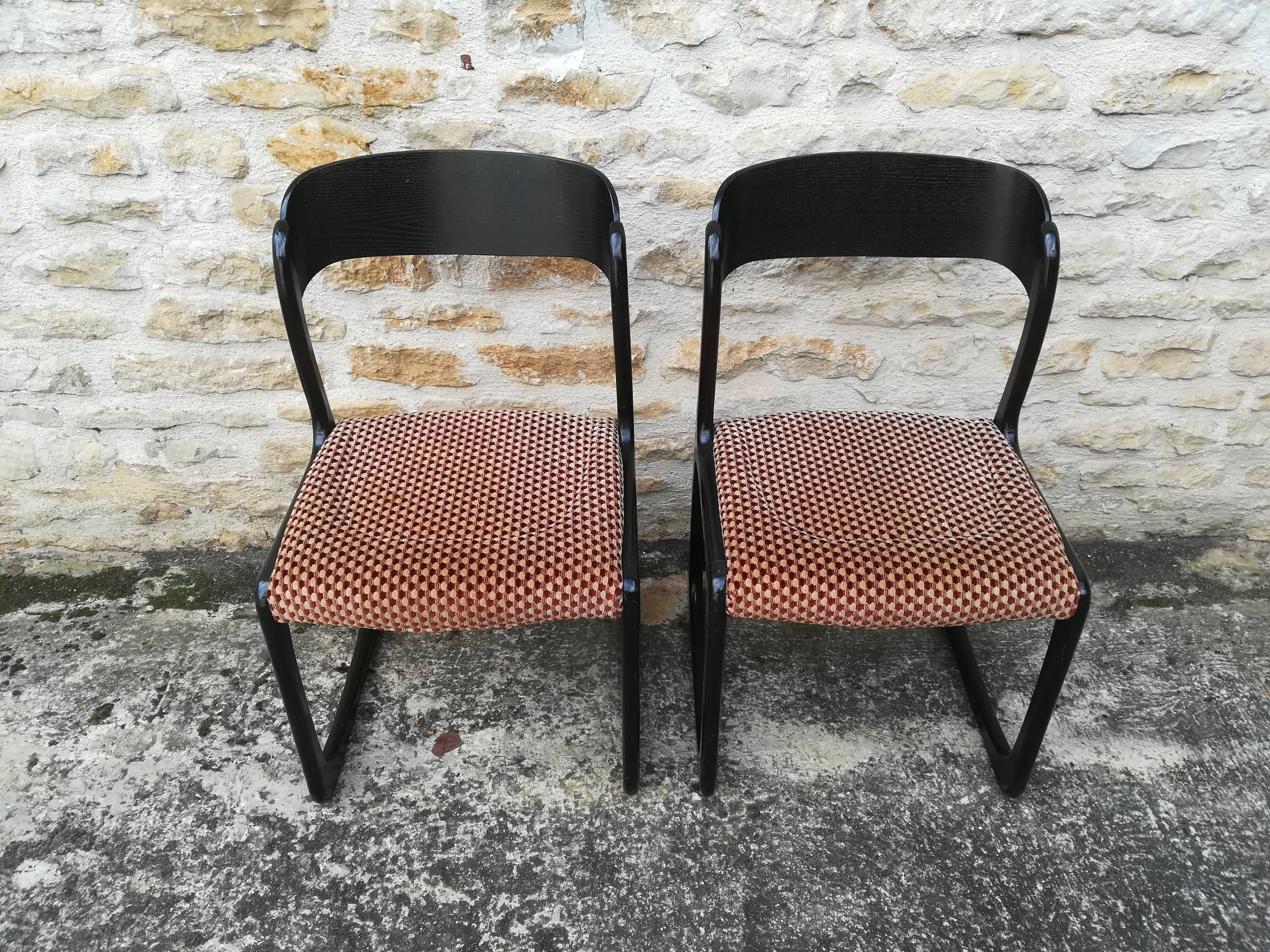 Baumann sleigh chairs