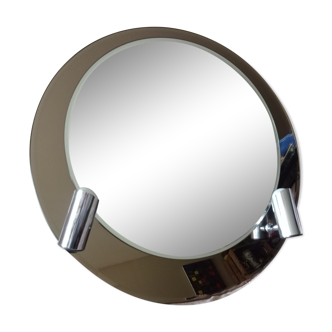 Bathroom mirror or other vintage with adjustable spotlights