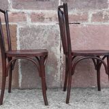 "Fischel" bistro chairs (pair)