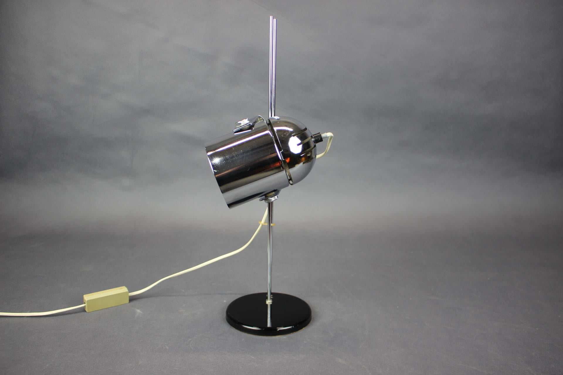 Mid-Century Adjustable Table Lamp by Stanislav Indra, Czechoslovakia, 1960s