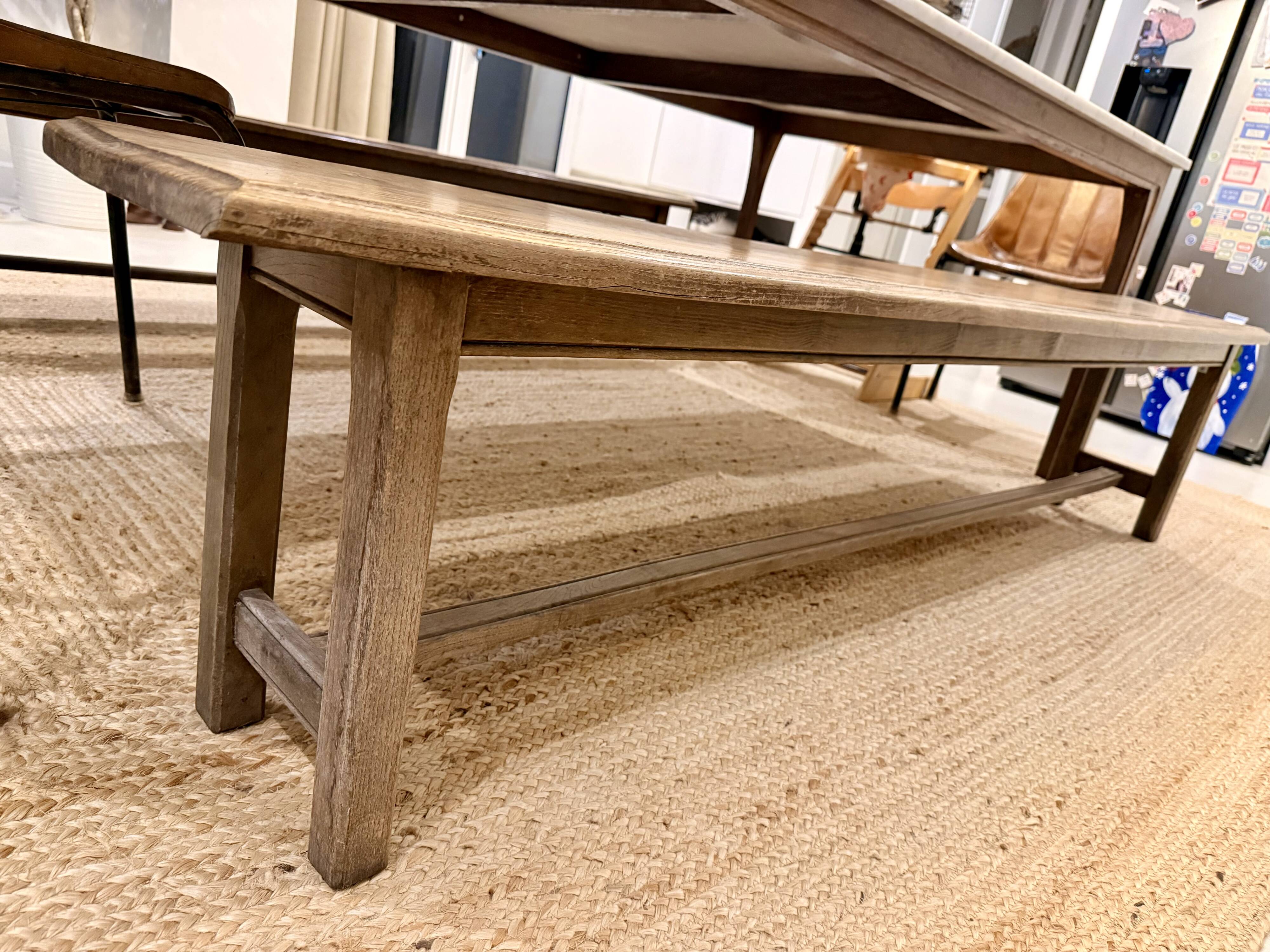 Pair of vintage benches