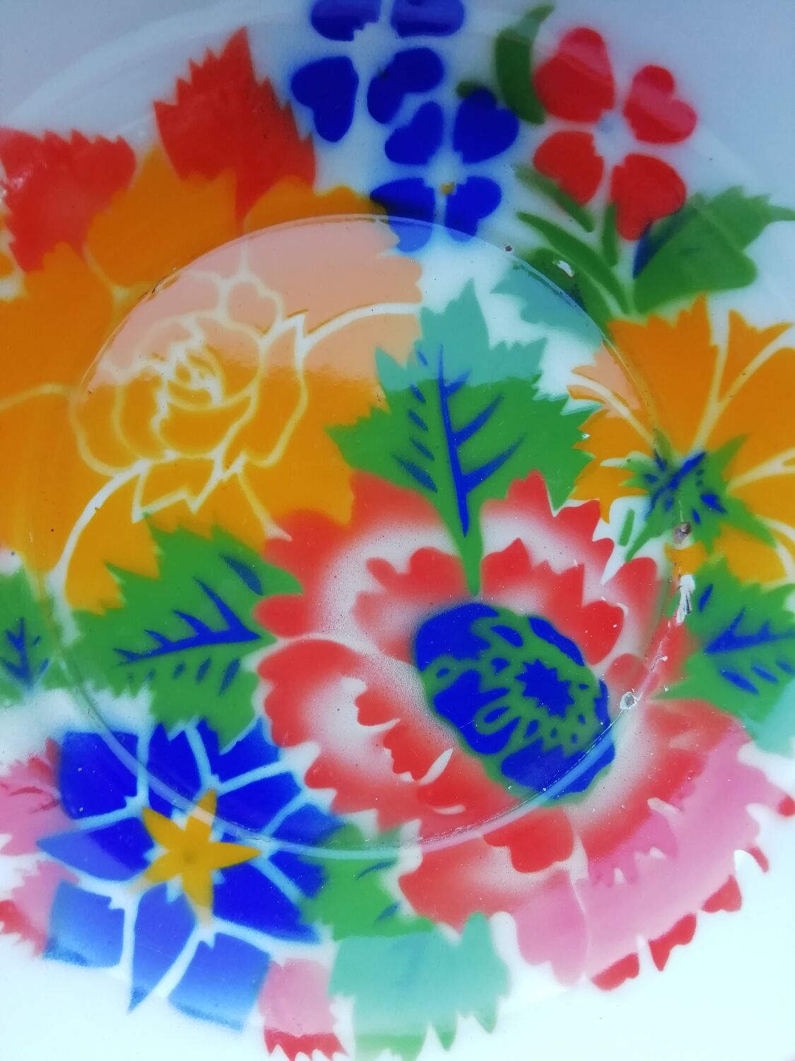 Enamelled sheet metal basin