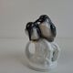 Art Deco Czech Porcelain Penguin Figurine by Pfeiffer & Löwenstein, 1930