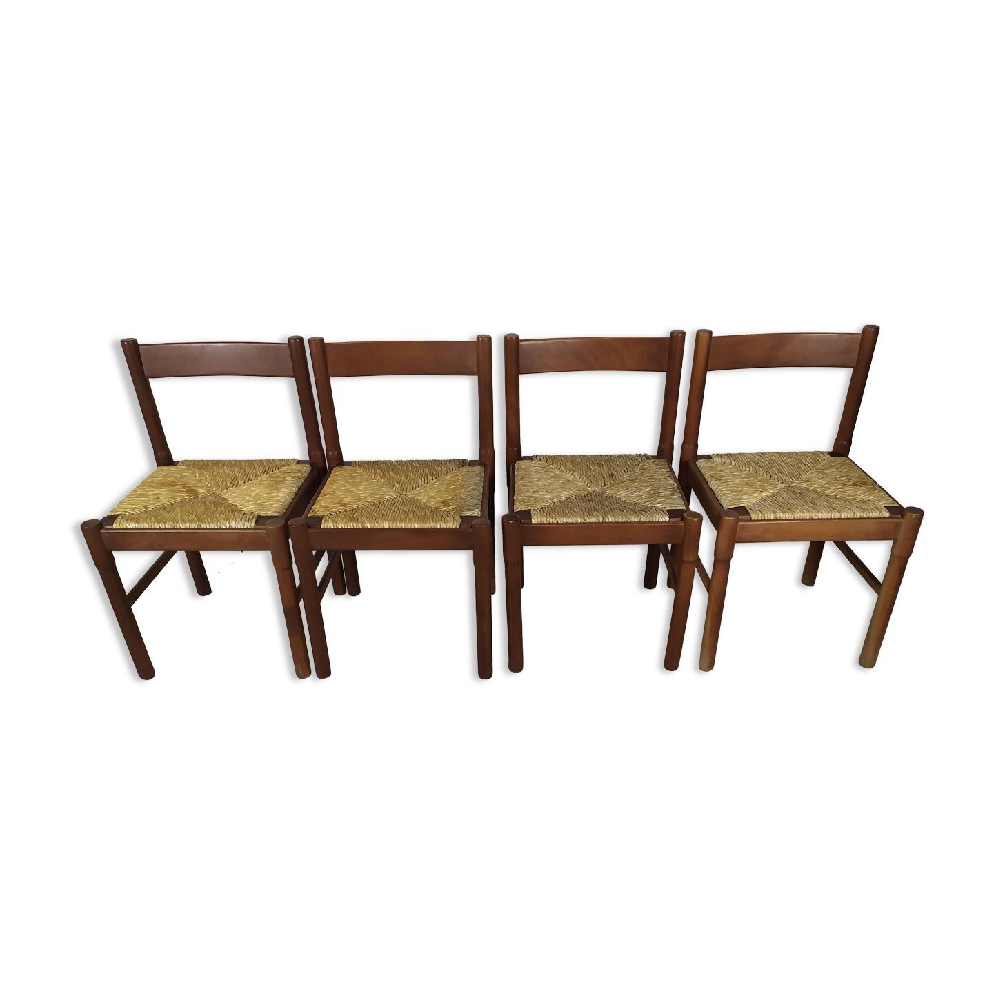 Vintage mulched chairs