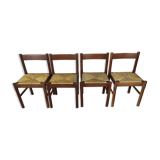 Vintage mulched chairs