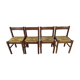 Vintage mulched chairs