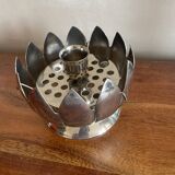 Lotus flower candle holder