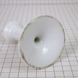 White porcelain candlestick