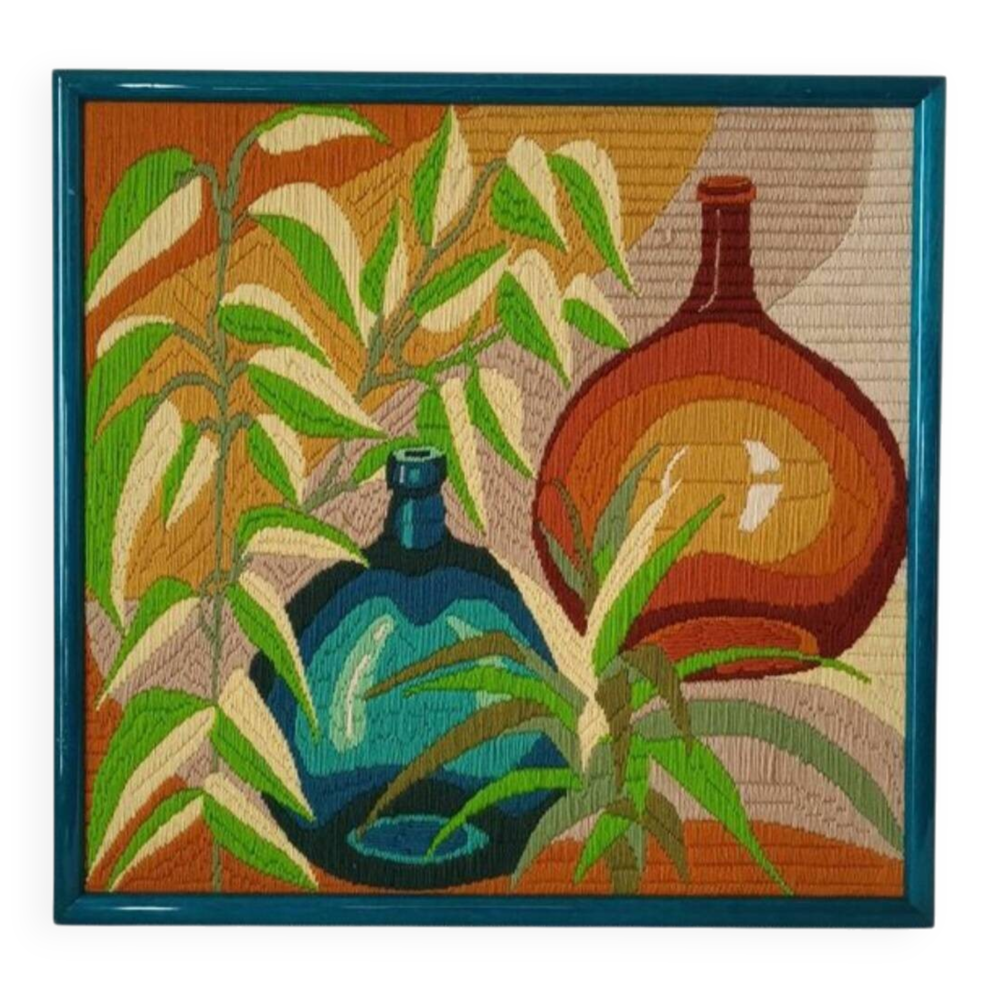 Vintage wool tapestry 1970