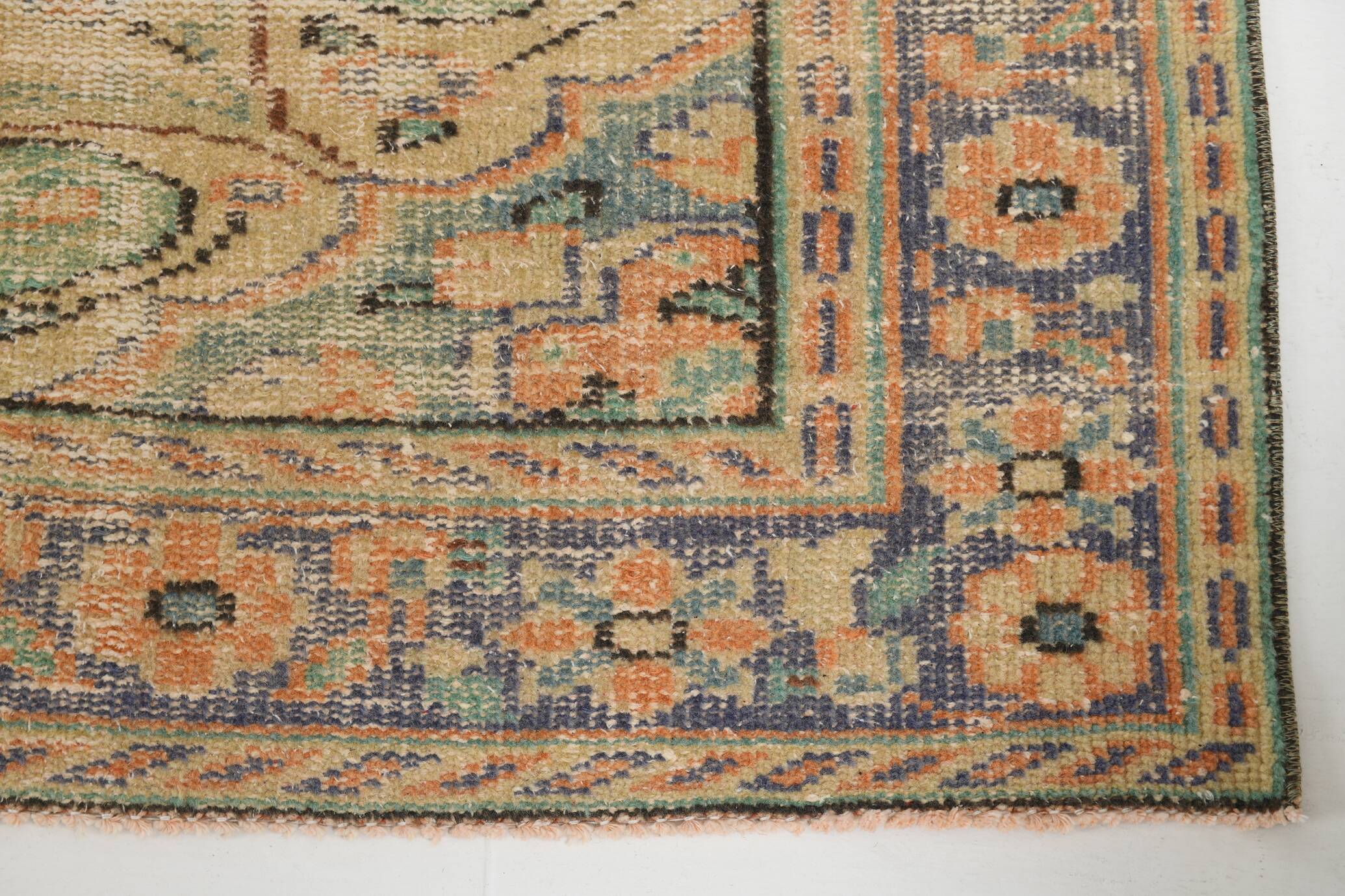 6x10 Paste Orange Classic Vintage Rug, 180x300Cm SK 3476