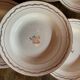 6 off-white and golden Amandinoise plates