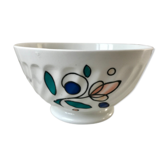 Patterned bowl Sarreguemines 70s