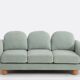 3-seater sofa, in corduroy, MIMIJI, La Redoute Intérieurs Euca