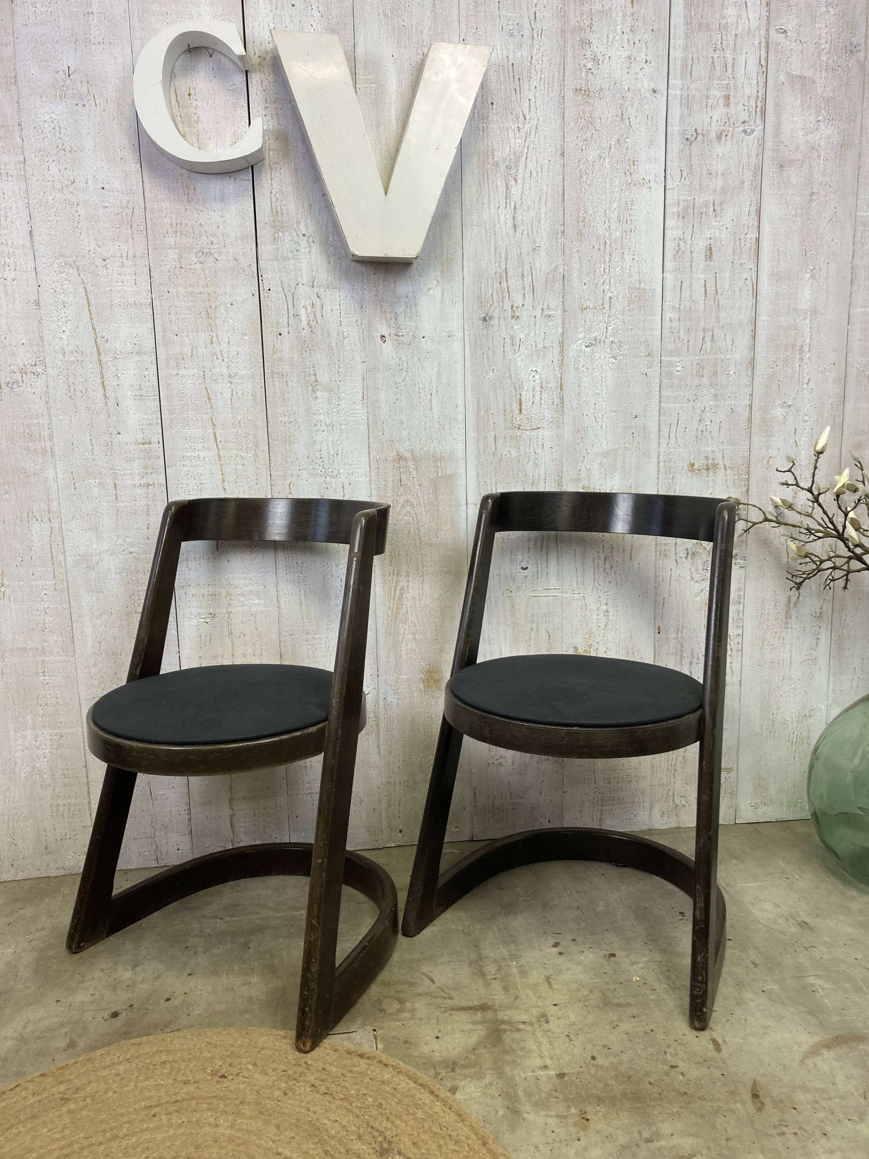 Pair of Halfa Baumann chairs