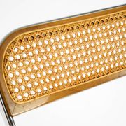 1970s Plia folding chair with Vienna cane by Giancarlo Piretti for Castelli