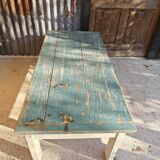 Patinated country coffee table