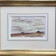 Seaside (Belle-Île). Watercolour by André VERGEAUX (1902-1977)