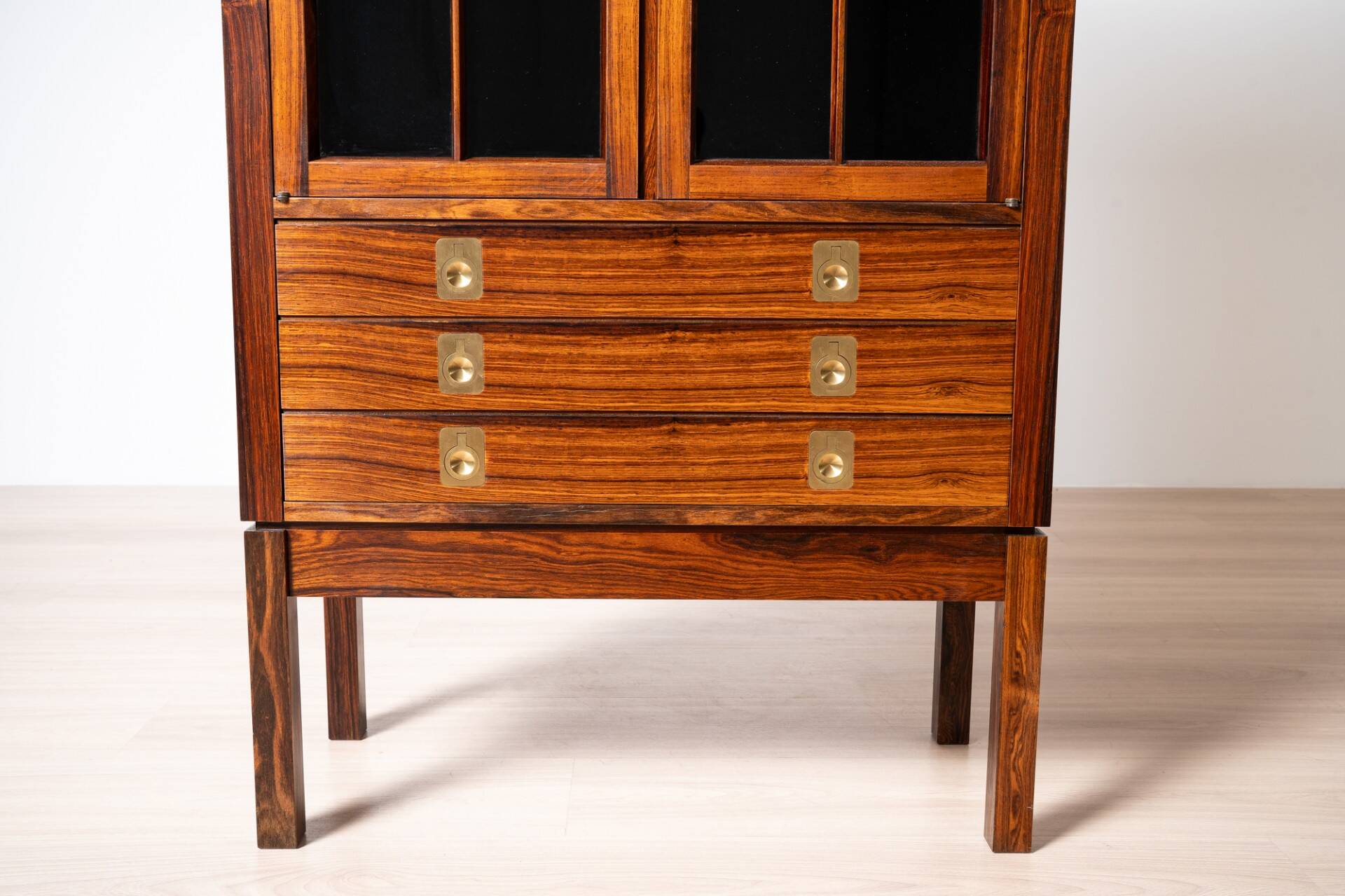 Pair of Vintage Display Cabinets by Bruksbo, Norway, 1960s