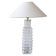 Rare Midcentury Modern crystal bubble table lamp by Orrefors Carl Fagerlund.