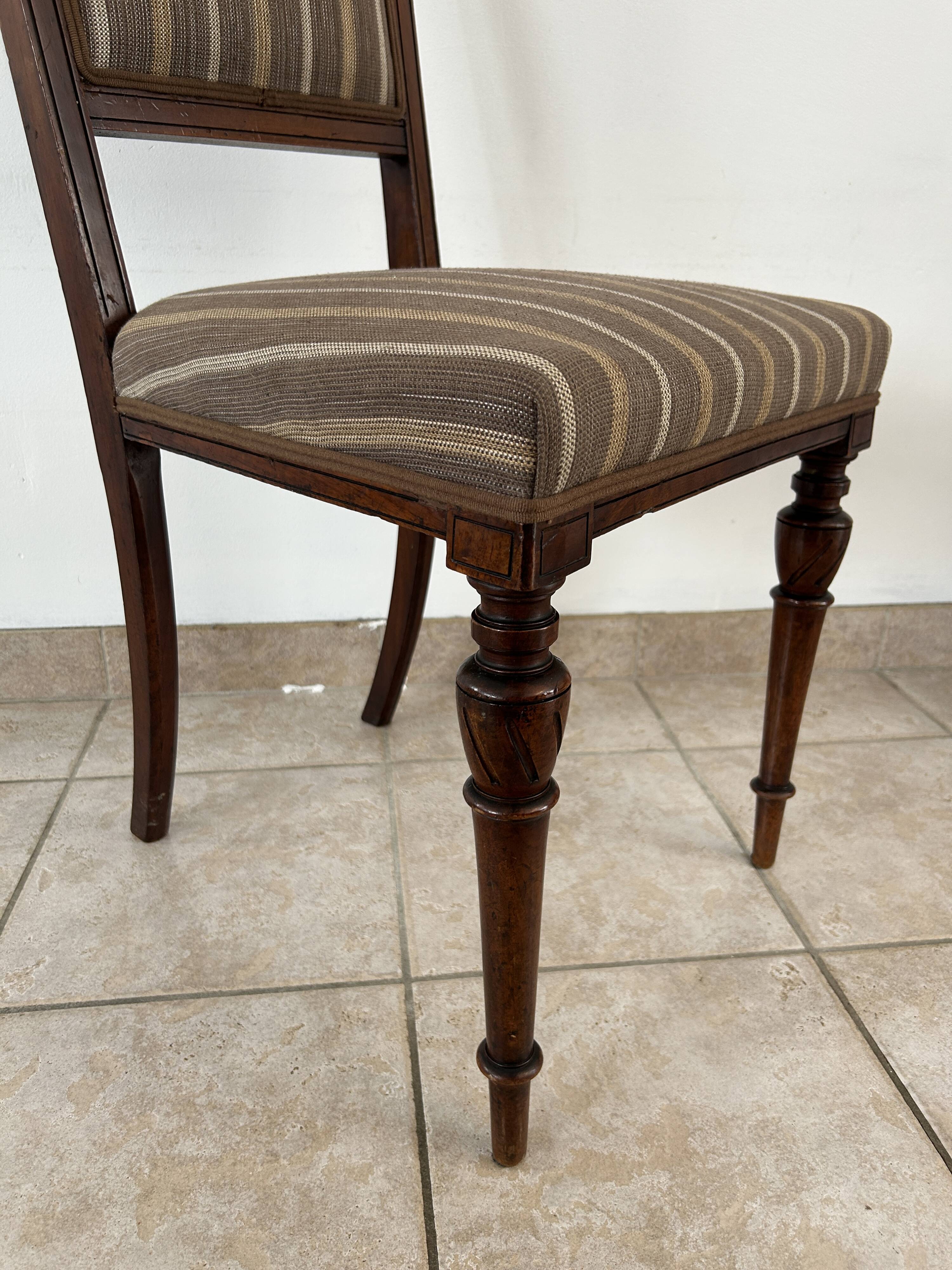 Set of 4 EMPIRE period chairs