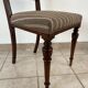 Suite de 4 chaises d'époque EMPIRE