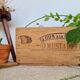 Old wooden box