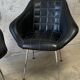 Pair of upholstered armchair year 60