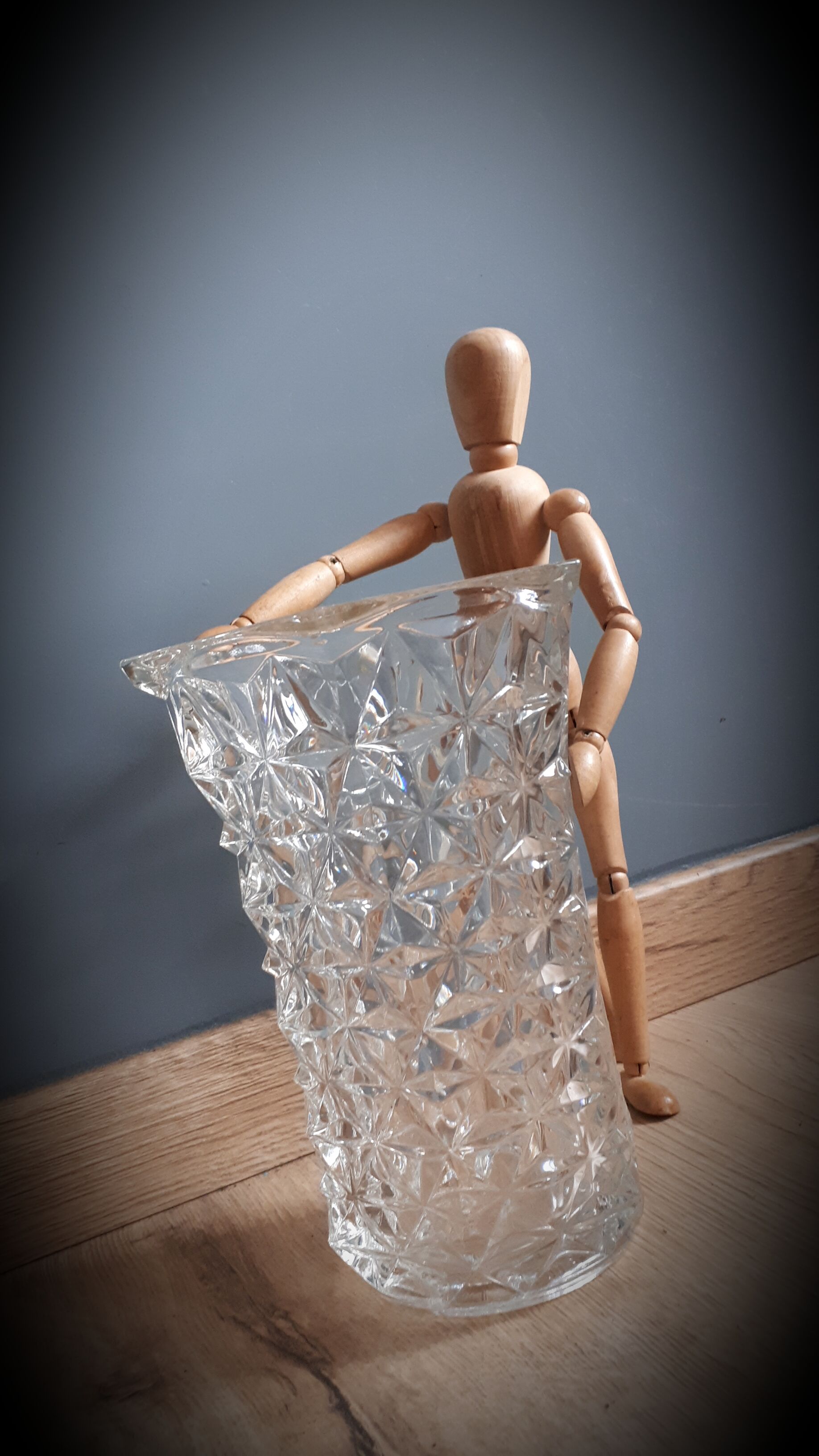 Moulded glass vase 2