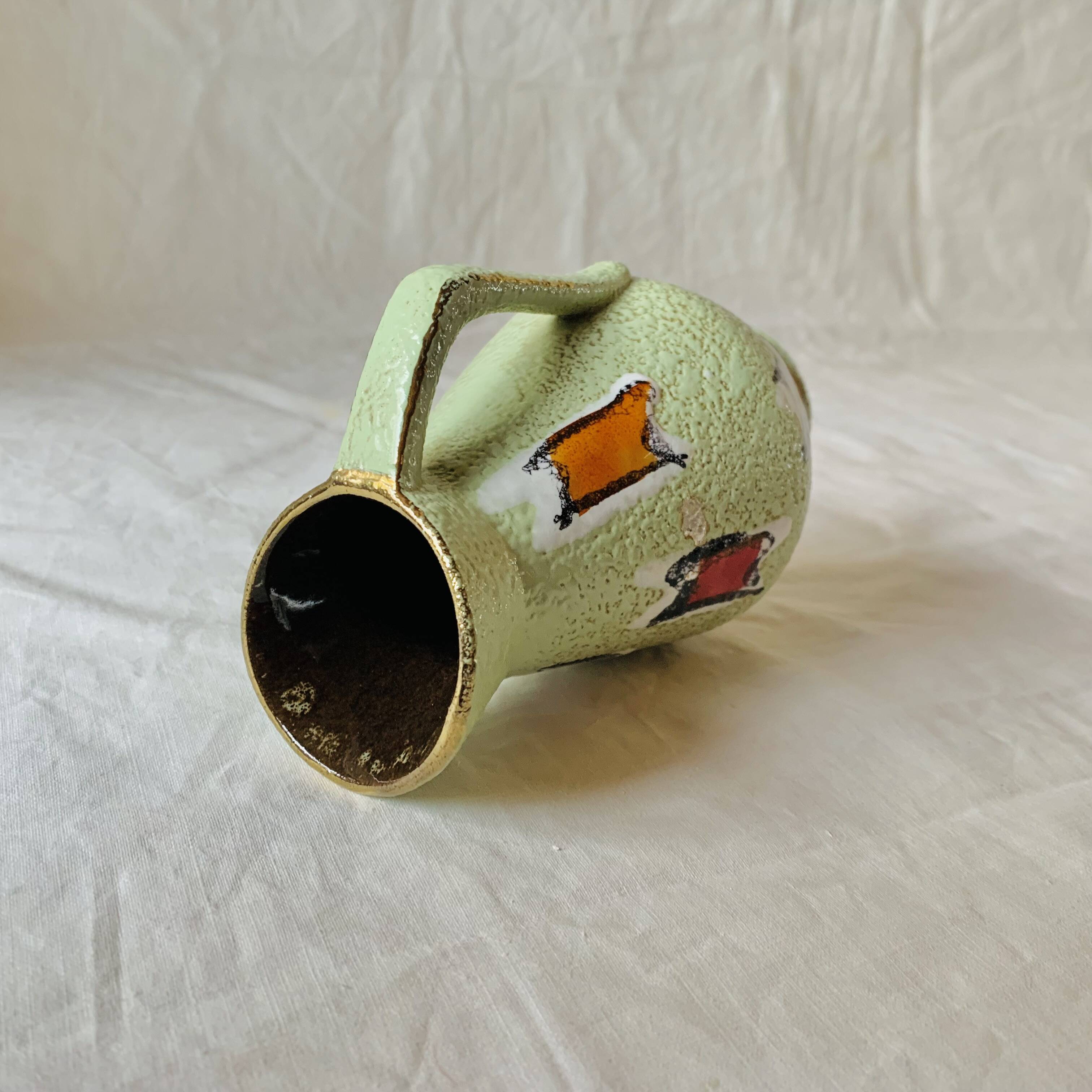 Small West Germany Modernist Vase - Model 298 14